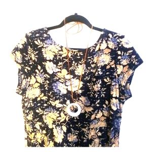 Chaps floral dress